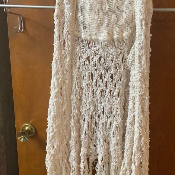 Free People Weave Away Hooded Vest - Picture 2 of 6